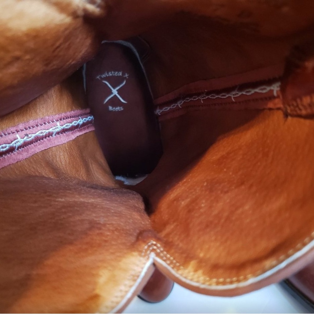 Twisted X Women's Brown Cowboy Boots - Picture 8 of 11